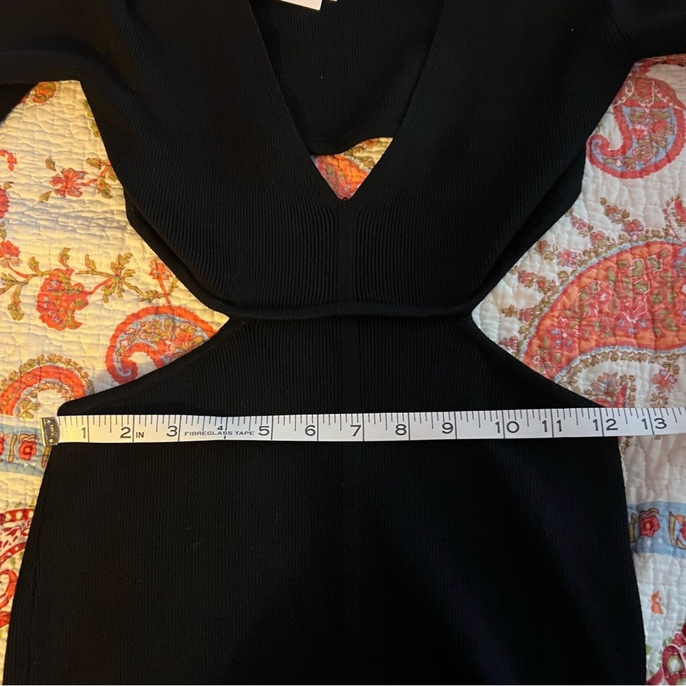 Dynamite Rehab Black‎ Cutout Long Sleeve Size P/S - Picture 14 of 15